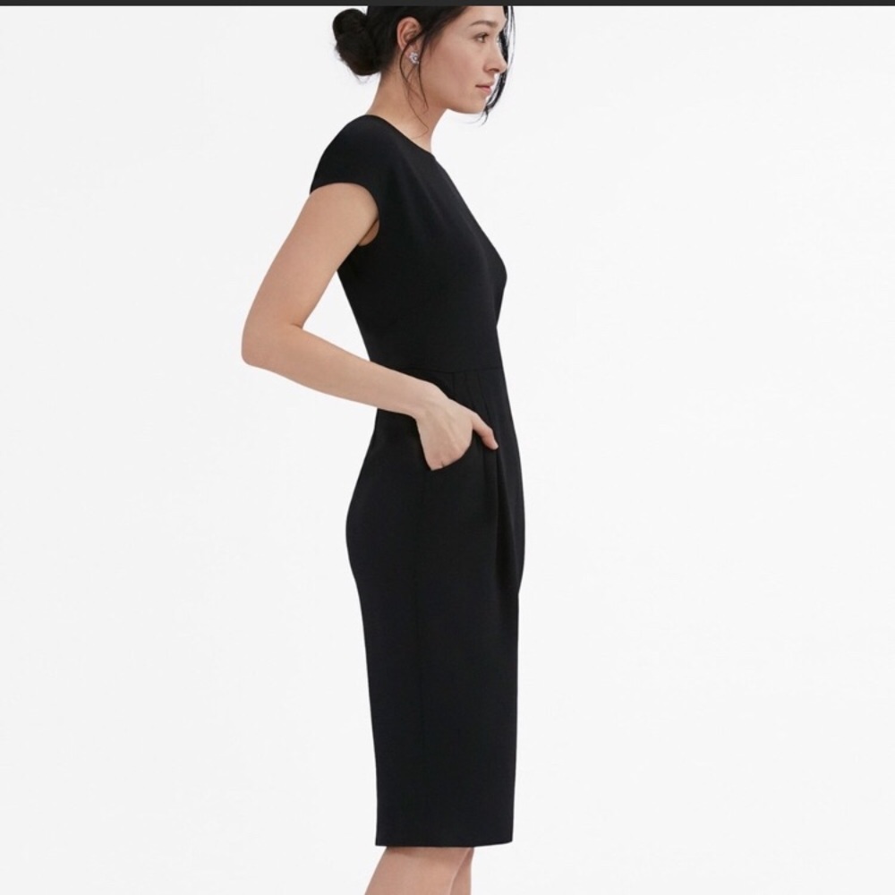 Mm LaFleur Masha Dress forest green